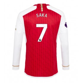 Arsenal Bukayo Saka #7 Hemmakläder 2023-24 Långärmad